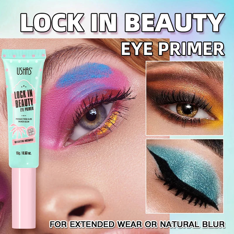 USHAS Eye Primer – Long-Lasting Makeup Base, Evens Skin Tone & Enhances Color ✅FREE UK Delivery