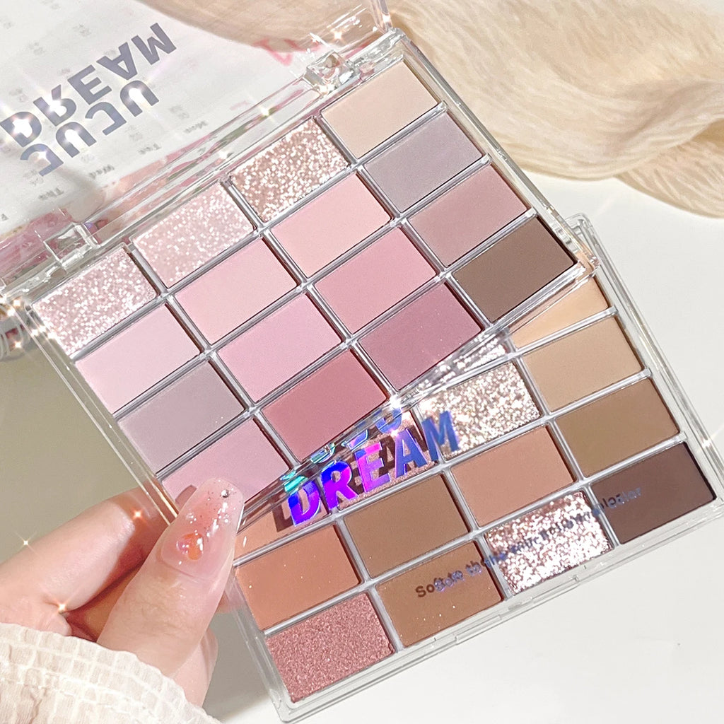 16‑Colour Eyeshadow Palette | Matte & Shimmer | Waterproof – FREE SHIPPING